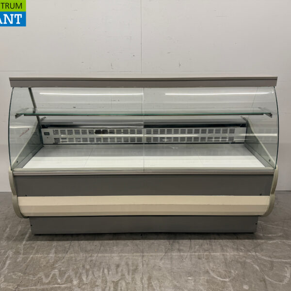 Tecnodom Refrigerated display case Snack display case Refrigerated display case 200 cm 230V Cafeteria Fries Tent Catering