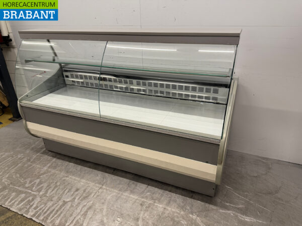 Tecnodom Refrigerated display case Snack display case Refrigerated display case 200 cm 230V Cafeteria Fries Tent Catering - Image 2