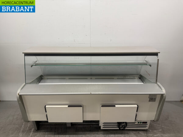 Tecnodom Refrigerated display case Snack display case Refrigerated display case 200 cm 230V Cafeteria Fries Tent Catering - Image 4