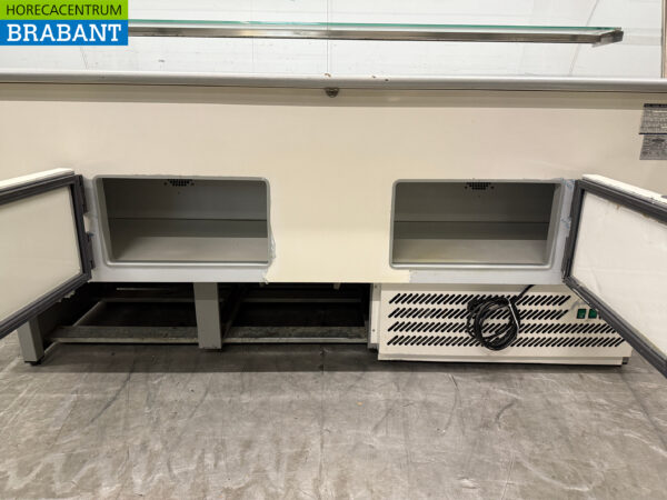 Tecnodom Refrigerated display case Snack display case Refrigerated display case 200 cm 230V Cafeteria Fries Tent Catering - Image 5