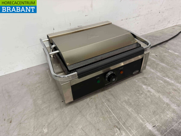 Stainless steel Combisteel Contact Grill Paninigrill Ribbed 230V Horeca - Image 3
