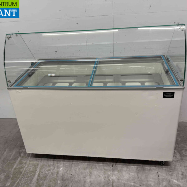 Mobile Combisteel Tenerife Scoop ice cream display case 10 trays 230V Horeca