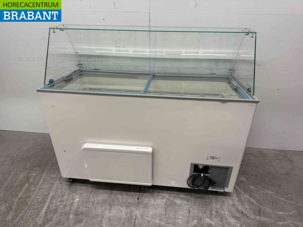 Mobile Combisteel Tenerife Scoop ice cream display case 10 trays 230V Horeca - Image 4