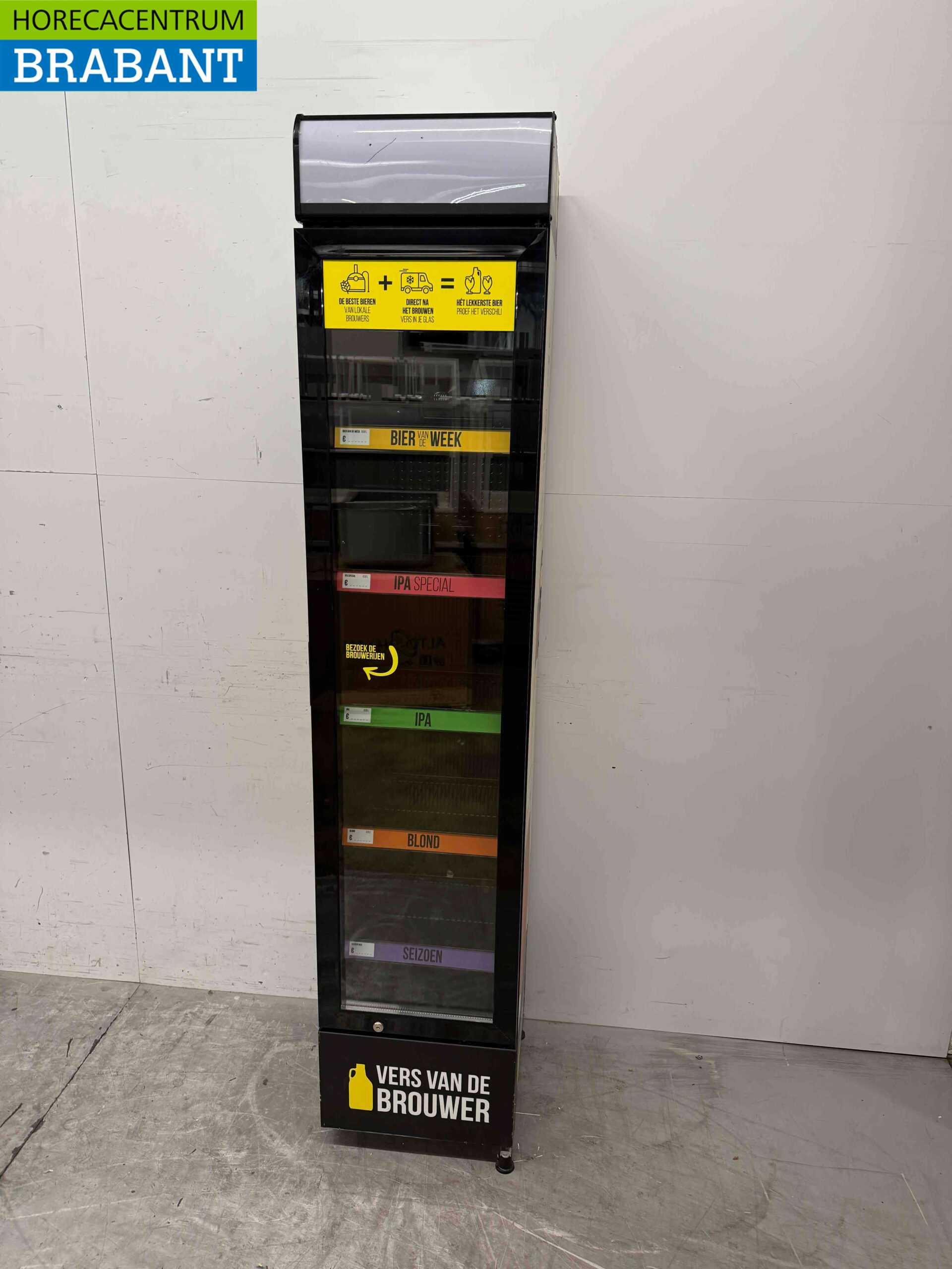 Gastro-Cool Glass Door Refrigerator Beverage Refrigerator Glass door 155 liters 230V Horeca