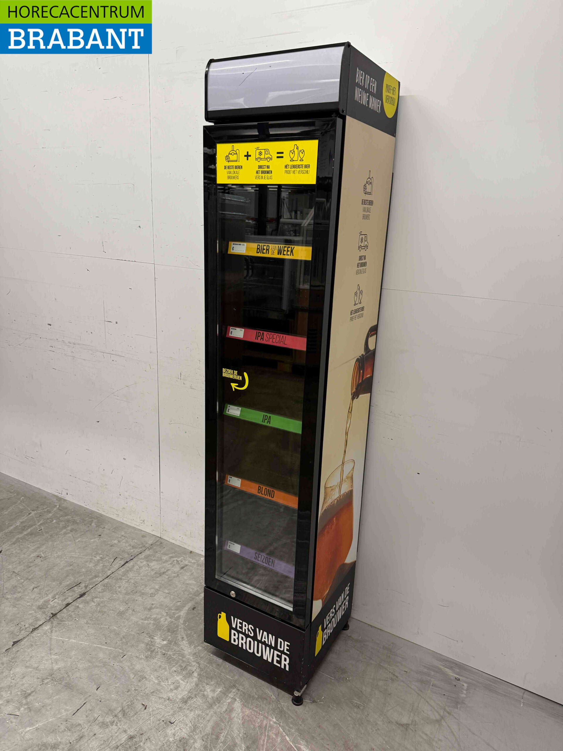 Gastro-Cool Glass Door Refrigerator Beverage Refrigerator Glass door 155 liters 230V Horeca - Image 2