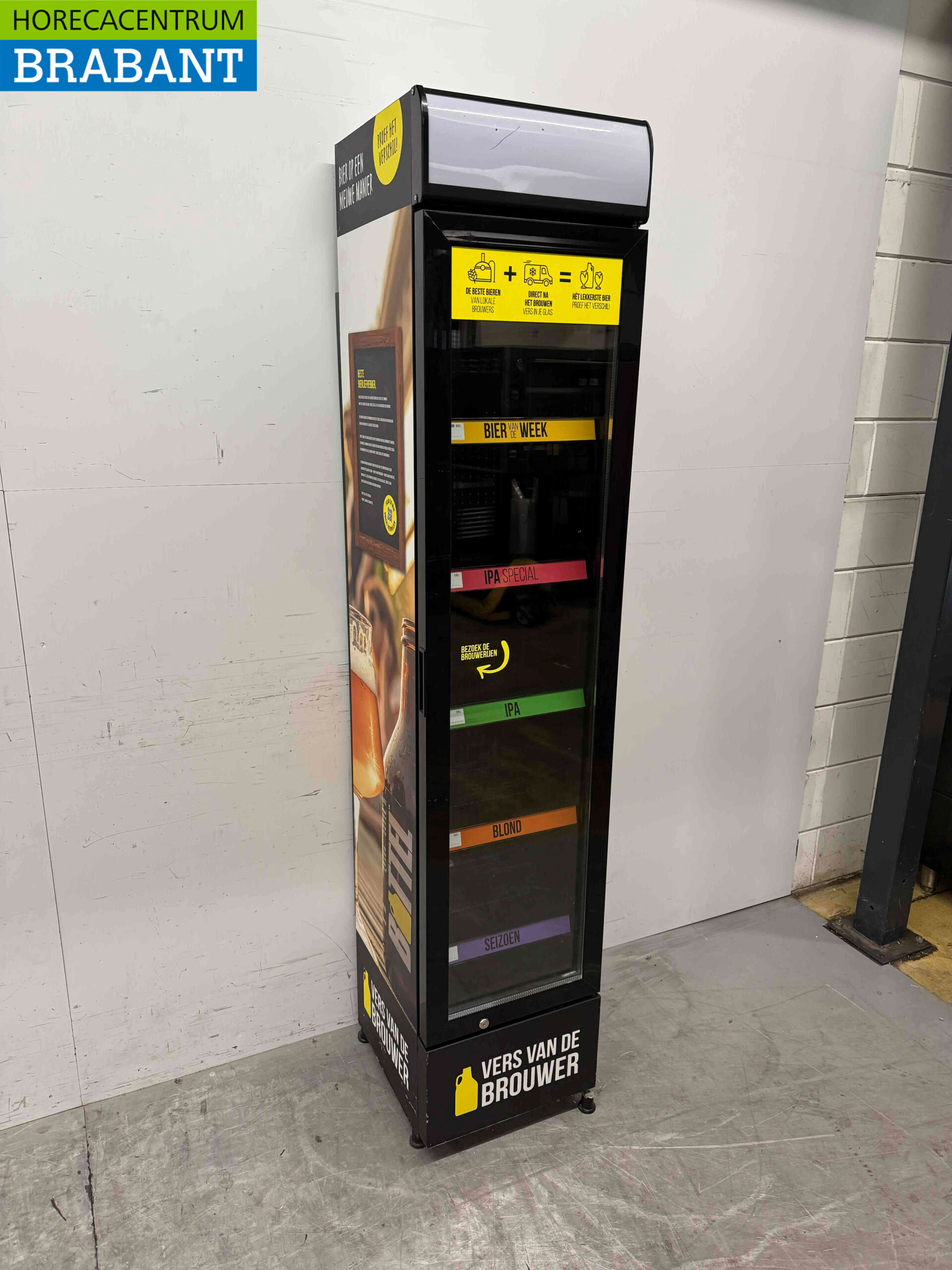 Gastro-Cool Glass Door Refrigerator Beverage Refrigerator Glass door 155 liters 230V Horeca - Image 3