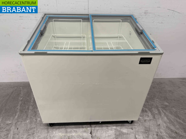 Mobile Combisteel Corsica Scoop ice cream display case 6 trays 230V Horeca
