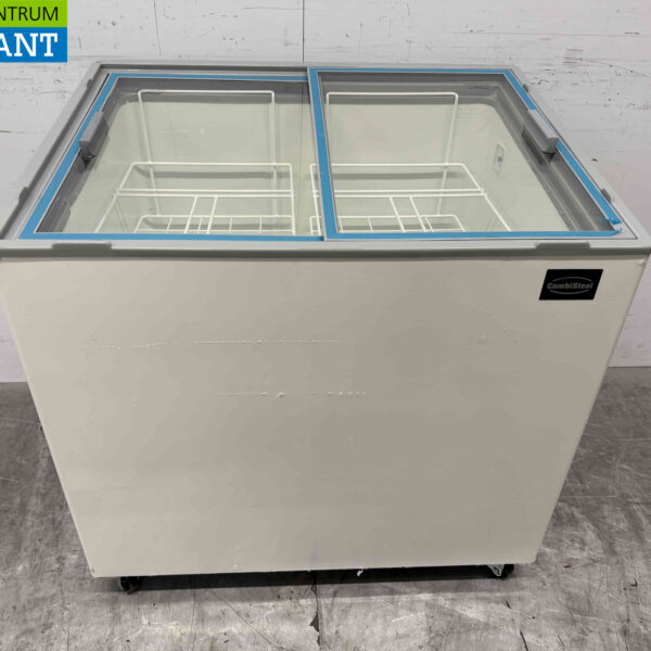 Mobile Combisteel Corsica Scoop ice cream display case 6 trays 230V Horeca