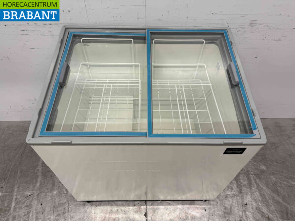 Mobile Combisteel Corsica Scoop ice cream display case 6 trays 230V Horeca - Image 2
