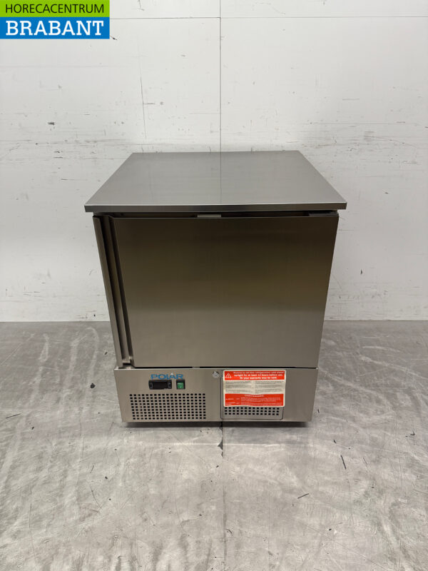 Stainless steel Polar Low model Freezer Freezer cabinet 140 liters 230V Catering