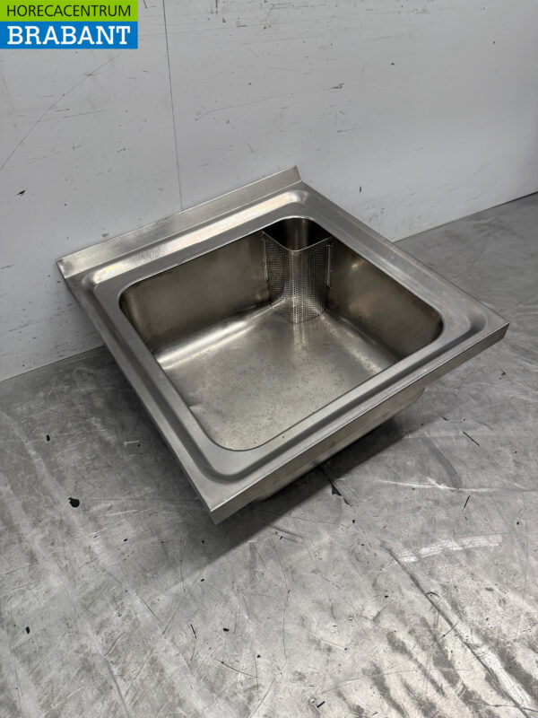 Stainless steel Sink Sink Top 75 x 80 cm Catering - Image 3