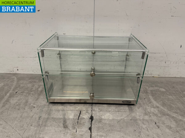 Combisteel Glass Mounted Display Case 50 liters Horeca