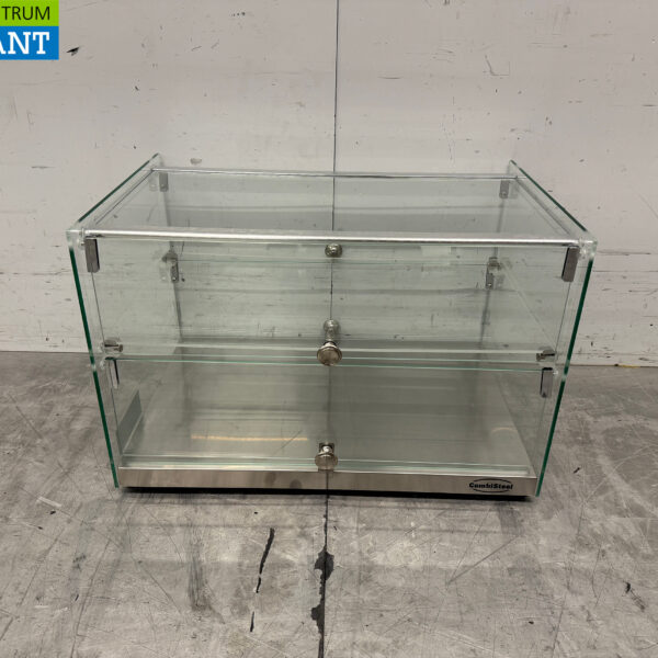 Combisteel Glass Mounted Display Case 50 liters Horeca