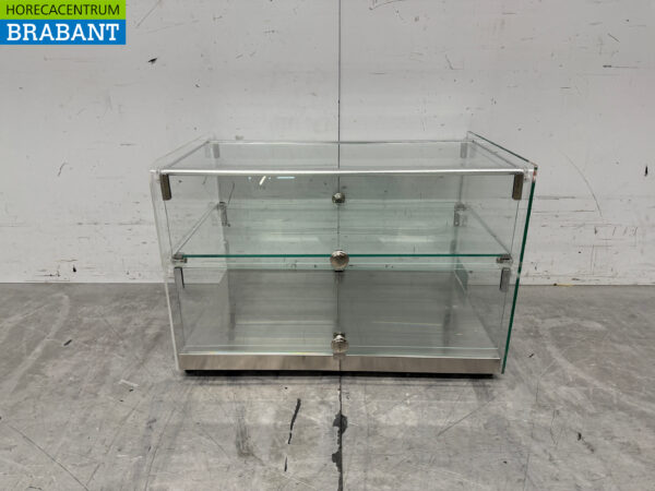Combisteel Glass Mounted Display Case 50 liters Horeca