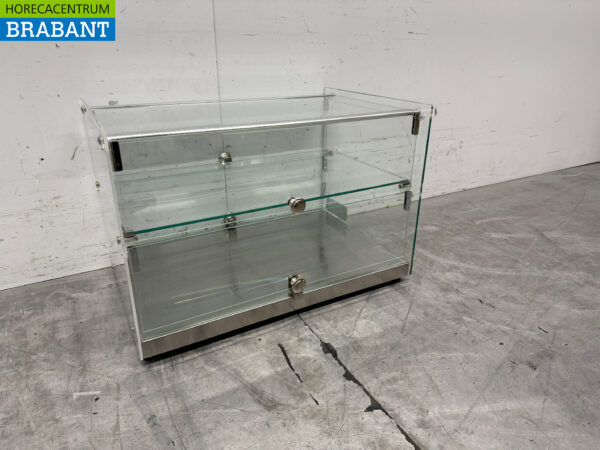 Combisteel Glass Mounted Display Case 50 liters Horeca - Image 3