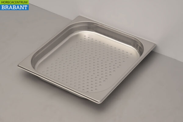 Stainless steel Perforated Gastronorm Tray GN Tray 2/3 GN Depth 40 mm Catering - Image 2