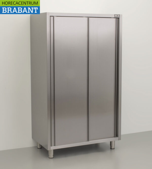 Stainless steel HCB Serving Cabinet Work Cabinet 2 doors Premium-line 80 cm Hospitality (kopie) - Image 3