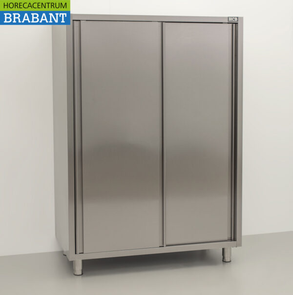 Stainless steel HCB Serving Cabinet Work Cabinet 2 doors Premium-line 80 cm Hospitality (kopie) (kopie) - Image 3