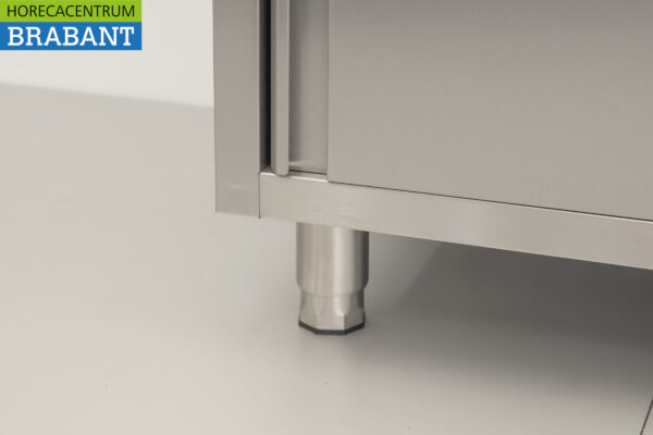 Stainless steel HCB Serving Cabinet Work Cabinet 2 doors Premium-line 80 cm Hospitality (kopie) (kopie) - Image 7