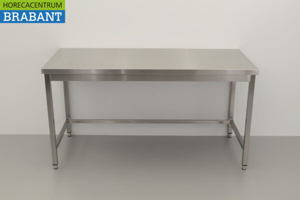 Stainless Steel Work Table Basic-line 160 x 70 x 85 cm Catering