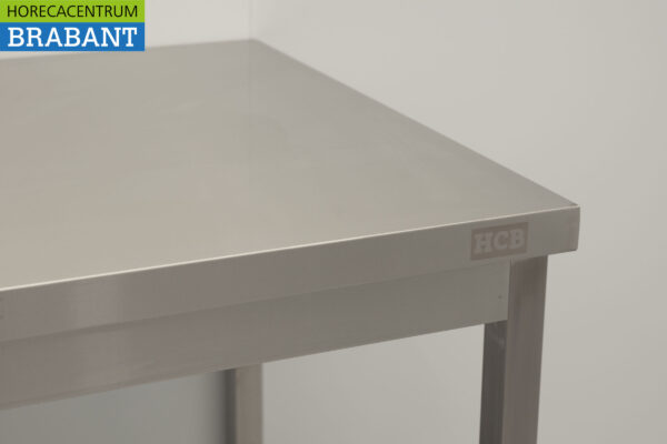 Stainless Steel Work Table Basic-line 160 x 70 x 85 cm Catering - Image 4
