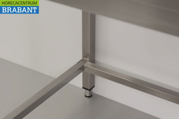 Stainless Steel Work Table Basic-line 160 x 70 x 85 cm Catering - Image 5