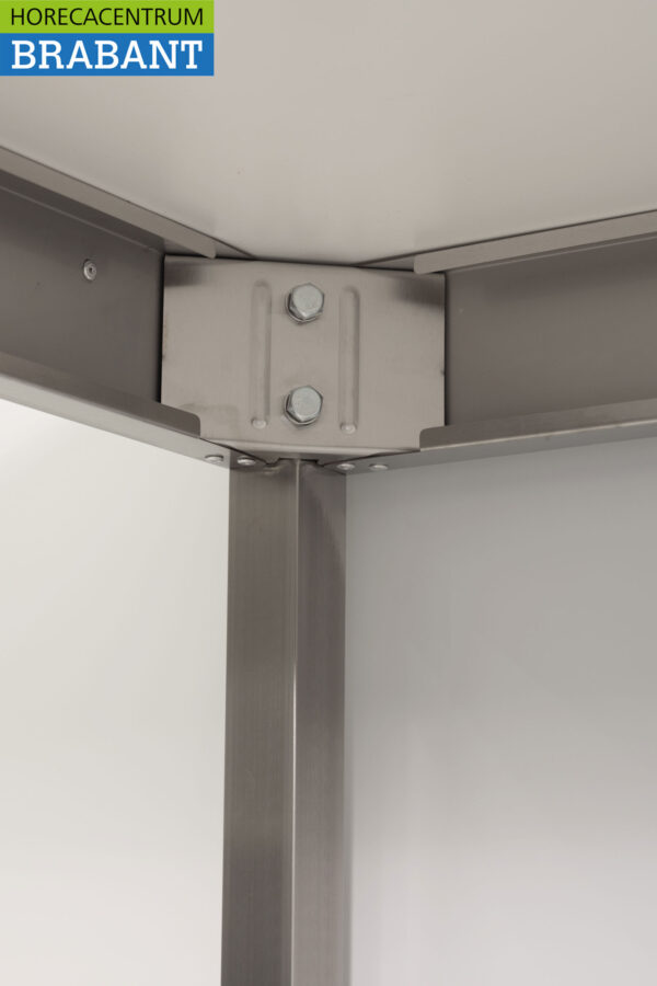 Stainless Steel Work Table Basic-line 160 x 70 x 85 cm Catering - Image 7