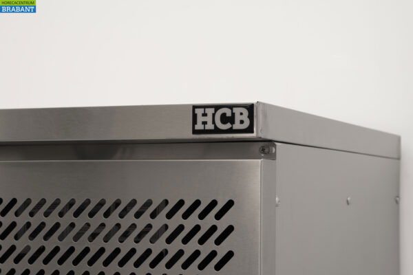 Stainless steel Freezer workbench 3 doors 1/1 gastronorm 179,5 cm Catering - Image 7