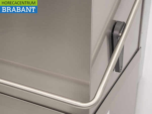 Stainless steel Asber Basic-line Pass-through dishwasher with drain pump and soap pumps 400V Catering - Image 10