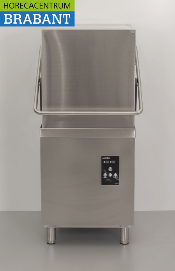 Stainless steel Asber Profi-line Sliding dishwasher with drain pump and soap pumps 400V Catering