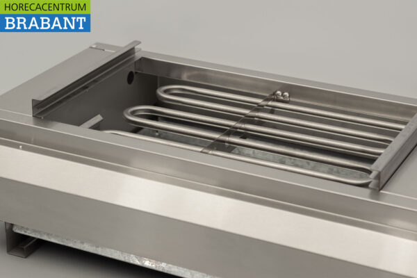Stainless steel Grill Sategrill Barbecue Grill Watergrill 65 cm 230V Horeca - Image 6