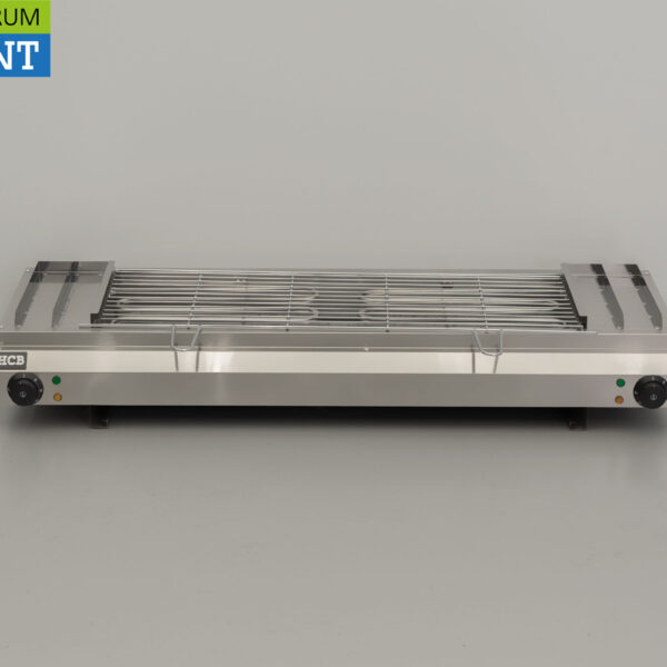 Stainless steel Grill Sategrill Barbecue Grill Water Grill 110 cm 2 x 230V Horeca