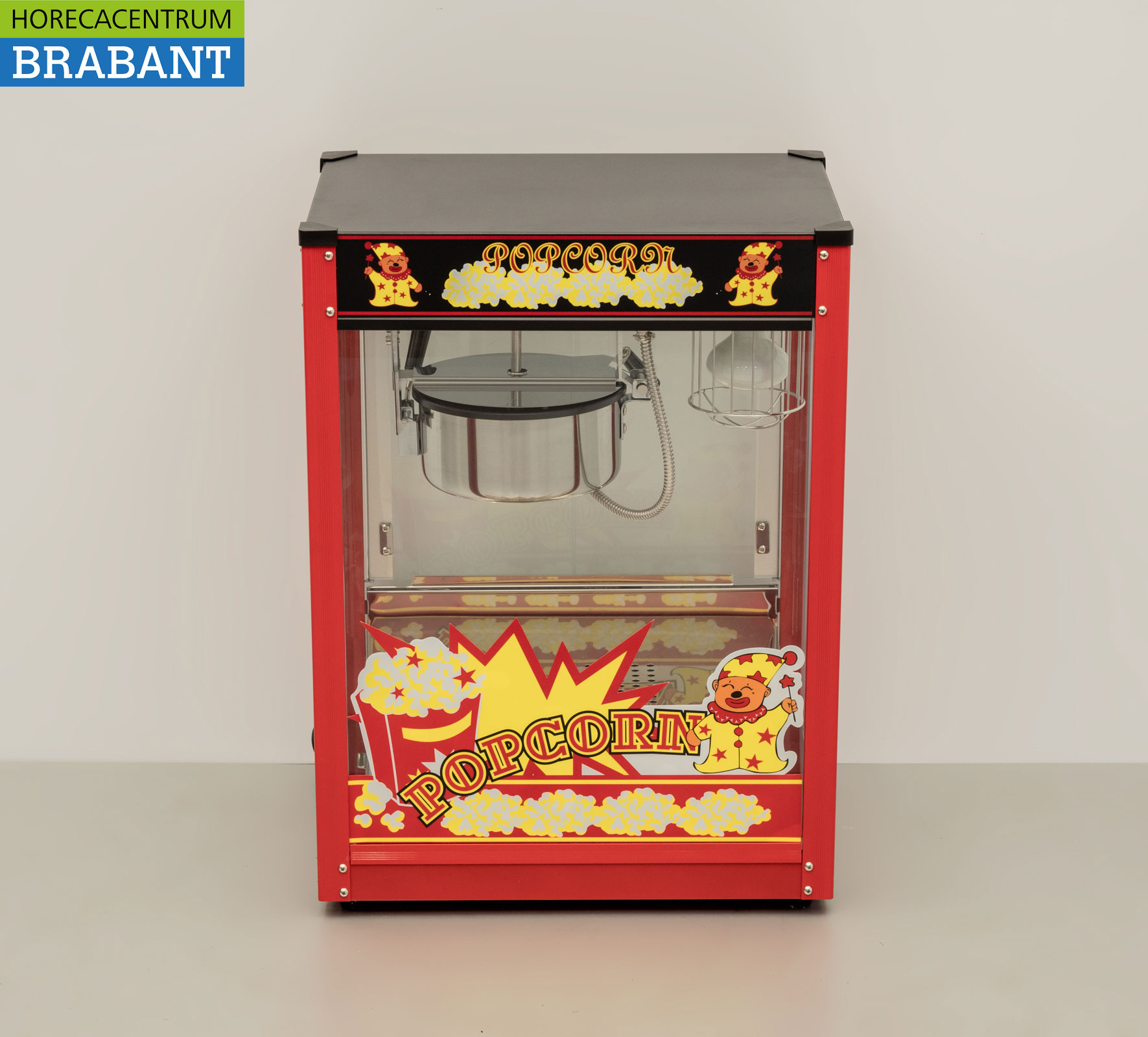 HCB Popcorn machine Popcorn machine Black 230V Braderie Market Catering