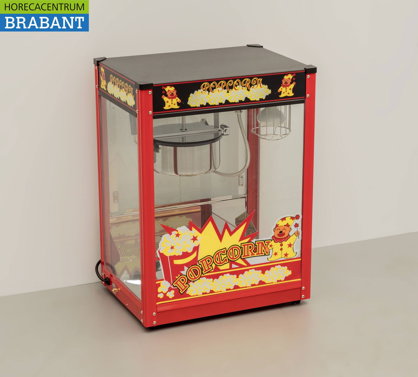 HCB Popcorn machine Popcorn machine Black 230V Braderie Market Catering - Image 3