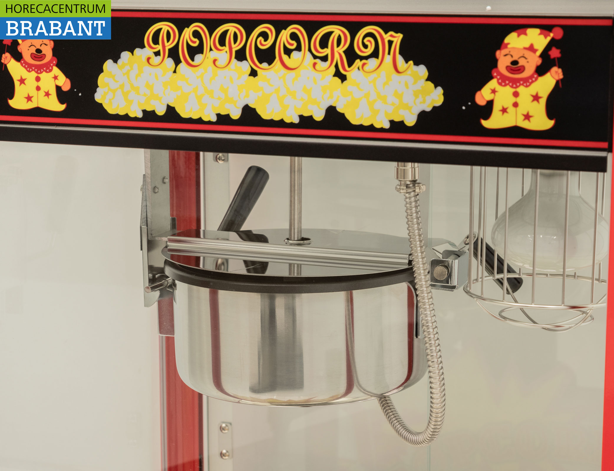 HCB Popcorn machine Popcorn machine Black 230V Braderie Market Catering - Image 5