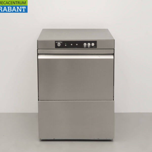 Stainless steel Asber Profi-line Plus Dishwasher Dishwasher with water softener and drain pump 400V Horeca