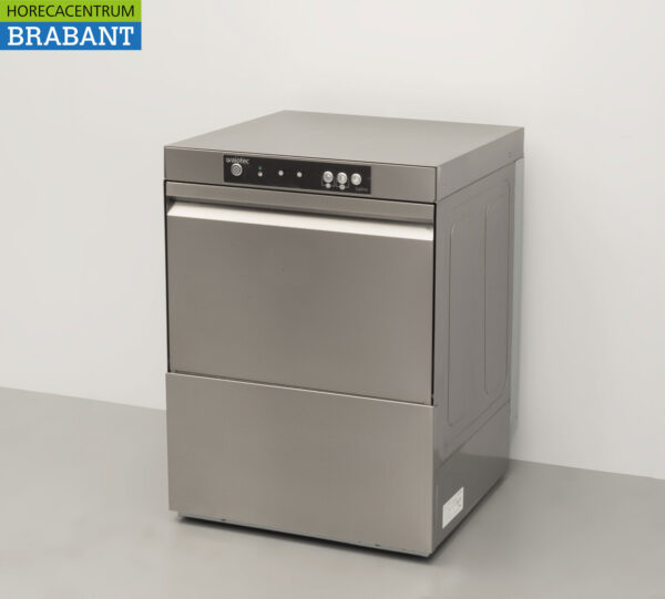 Stainless steel Asber Profi-line Plus Dishwasher Dishwasher with water softener and drain pump 400V Horeca - Image 2