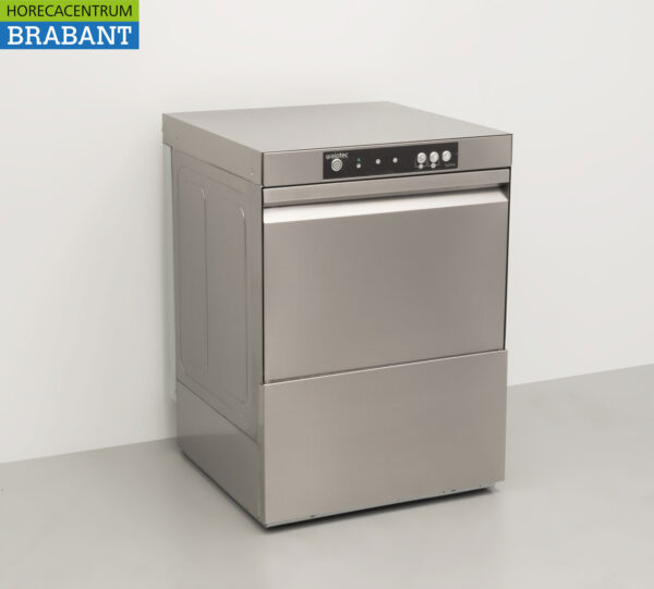 Stainless steel Asber Profi-line Plus Dishwasher Dishwasher with water softener and drain pump 400V Horeca - Image 3