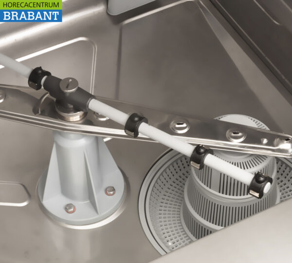 Stainless steel Asber Profi-line Plus Dishwasher Dishwasher with water softener and drain pump 400V Horeca - Image 9