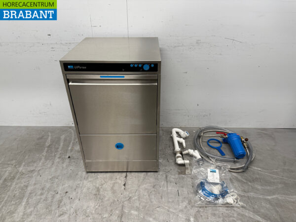 Stainless steel Meiko Upster Dishwasher with drain pump 400V Catering