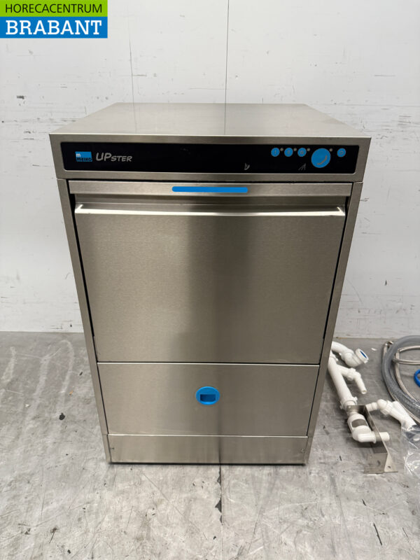 Stainless steel Meiko Upster Dishwasher with drain pump 400V Catering - Image 2