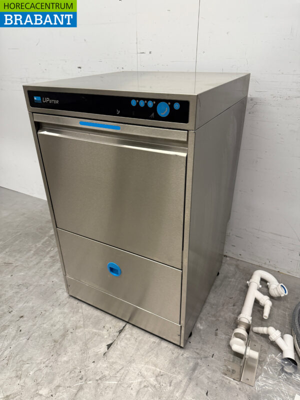 Stainless steel Meiko Upster Dishwasher with drain pump 400V Catering - Image 3