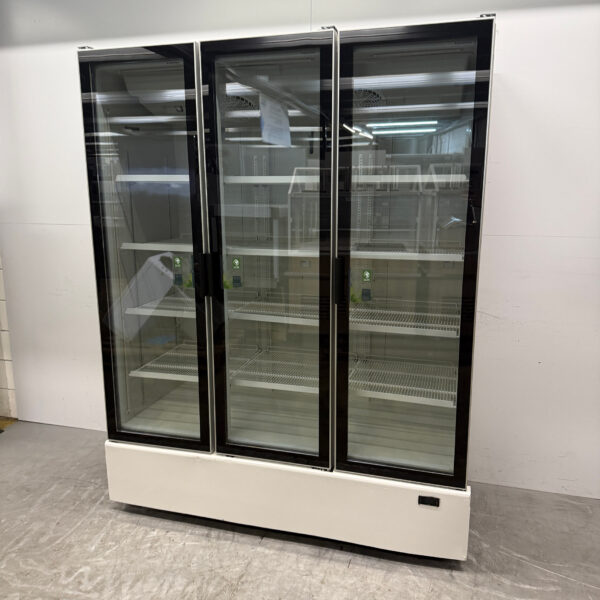 Combisteel 3 Door Glass Door Refrigerator 1432 liters 230V Catering