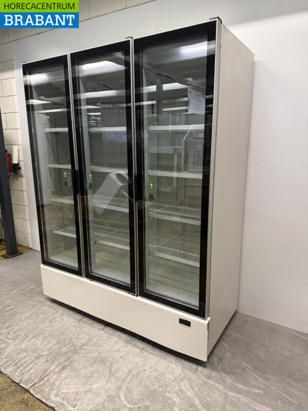 Combisteel 3 Door Glass Door Refrigerator 1432 liters 230V Catering - Image 2
