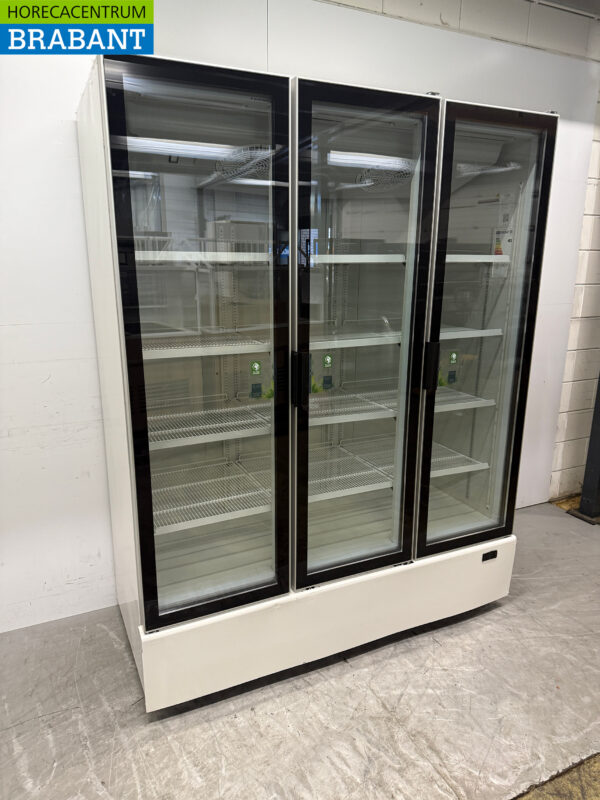 Combisteel 3 Door Glass Door Refrigerator 1432 liters 230V Catering - Image 3