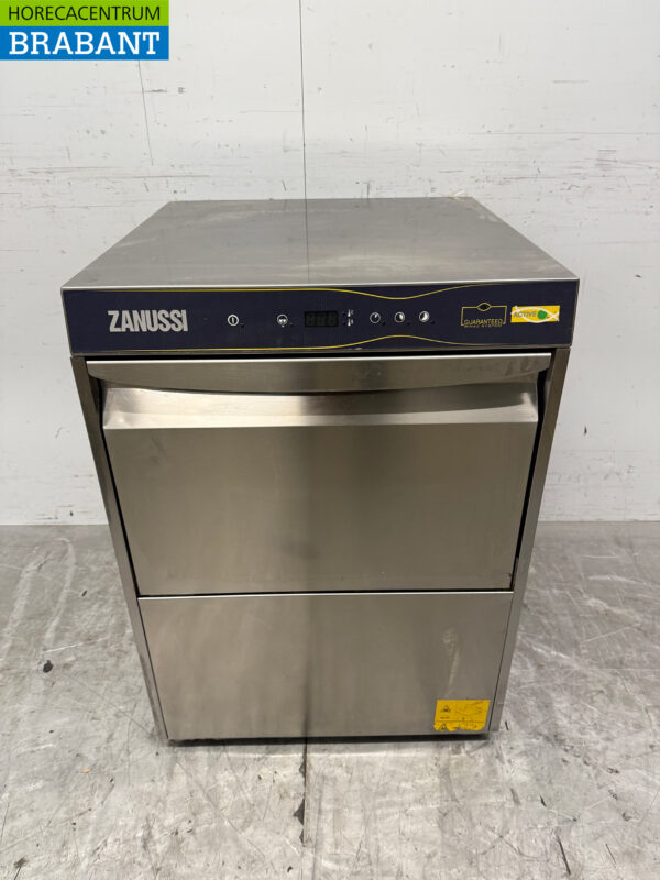 Stainless steel Zanussi Dishwasher with drain pump 230V Horeca