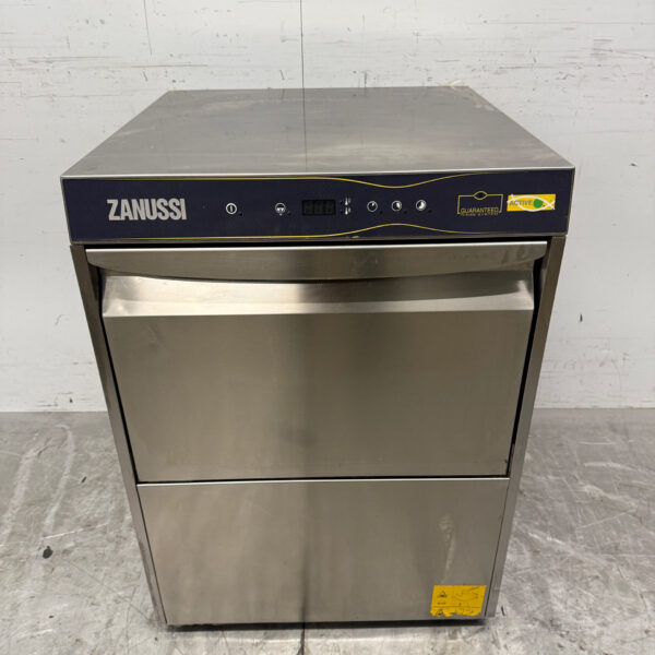 Stainless steel Zanussi Dishwasher with drain pump 230V Horeca