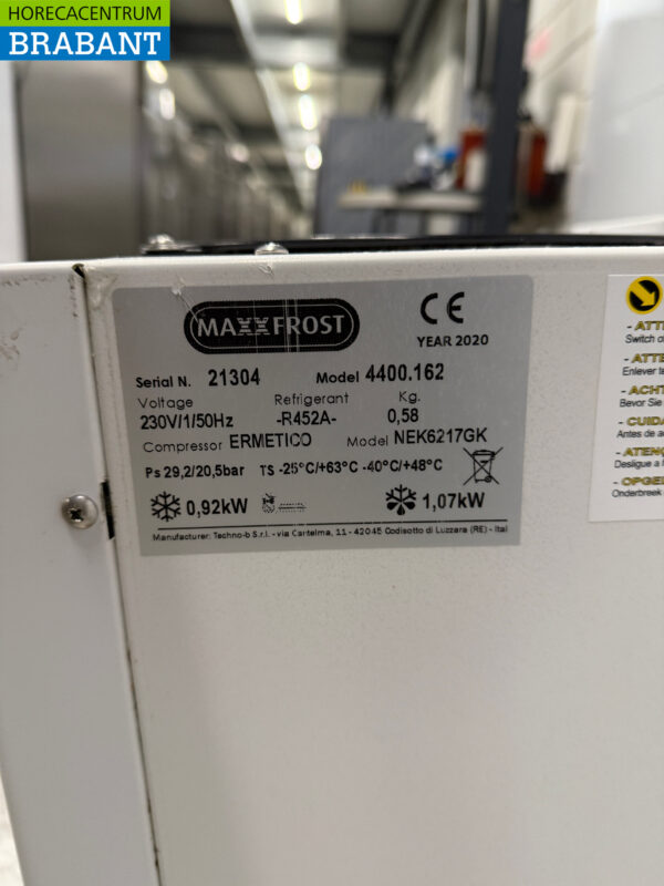 Maxxfrost Refrigeration Unit Refrigerator Plug-in Unit Monoblock Wall Unit 10 m3 230V Horeca - Image 5
