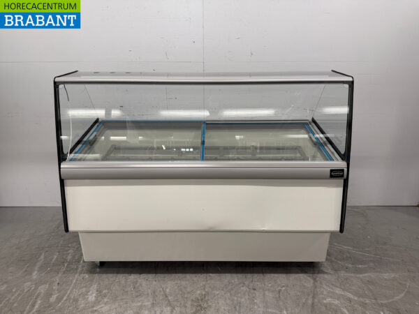 Mobile Combisteel Cuba Scoop ice cream display case 13 trays 230V Catering