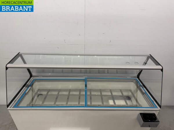 Mobile Combisteel Cuba Scoop ice cream display case 13 trays 230V Catering - Image 5